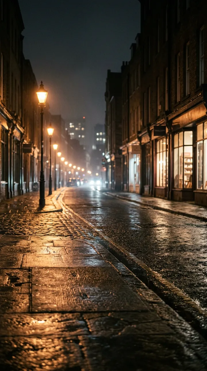 Night Street scene